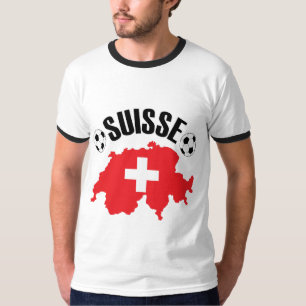 Camiseta Futebol de Suiça Suisse