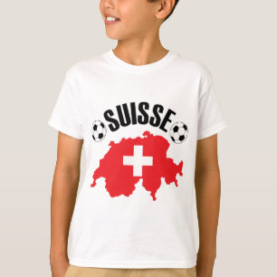 Camiseta Futebol de Suiça Suisse