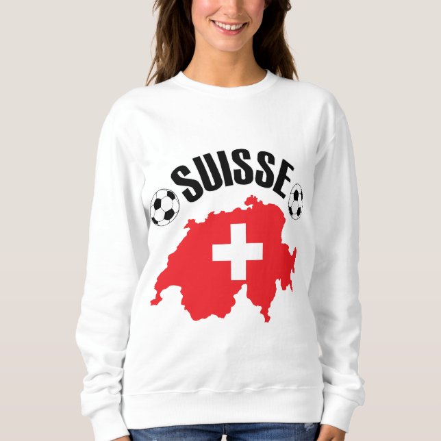 Camiseta Futebol de Suiça Suisse (Frente)