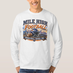Camiseta Futebol de Um Milhão de Altos Denver Orgulhoso de