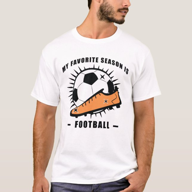 Camiseta Futebol/Design de futebol engraçado (Frente)