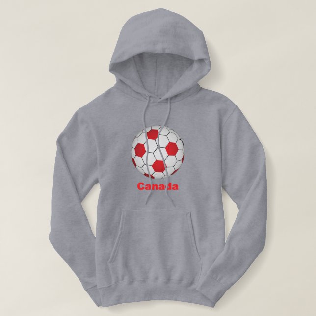 Camiseta Futebol do Canadá (Frente do Design)