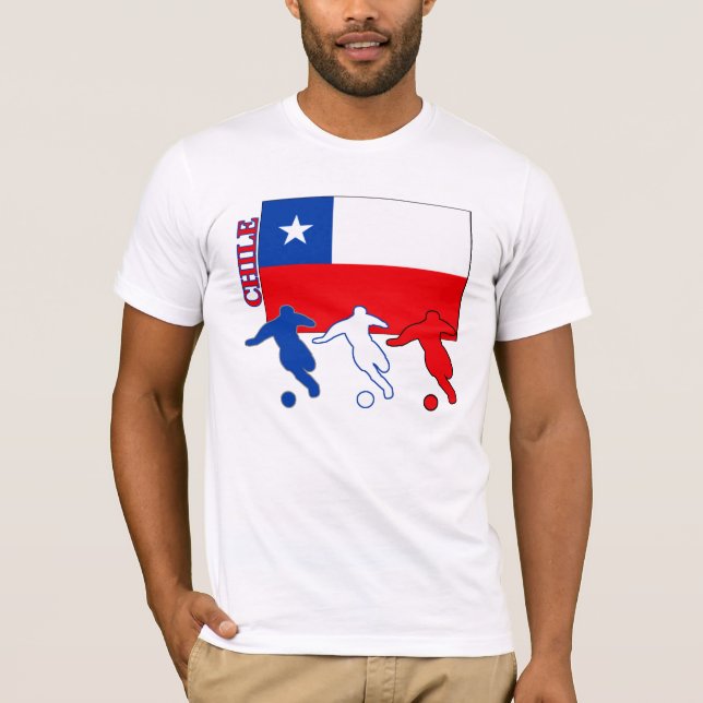 Camiseta Futebol do Chile (Frente)