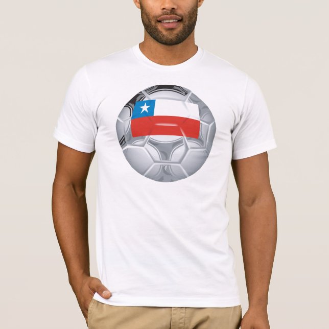 Camiseta Futebol do Chile (Frente)