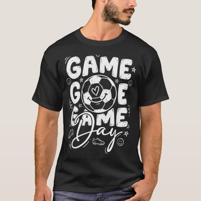 Camiseta Futebol do Dia de Jogo (Frente)