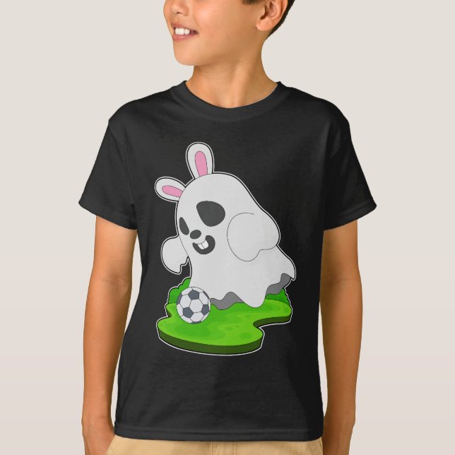 Camiseta Futebol do Fantasma Halloween (Frente)