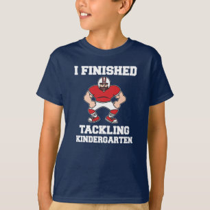 Camiseta Futebol do Formando do jardim de infância