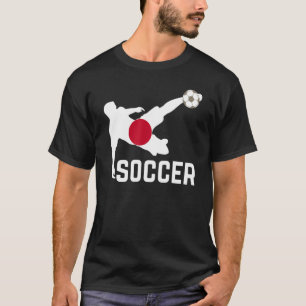 Camiseta Futebol do Japão - Bandeira do Japão
