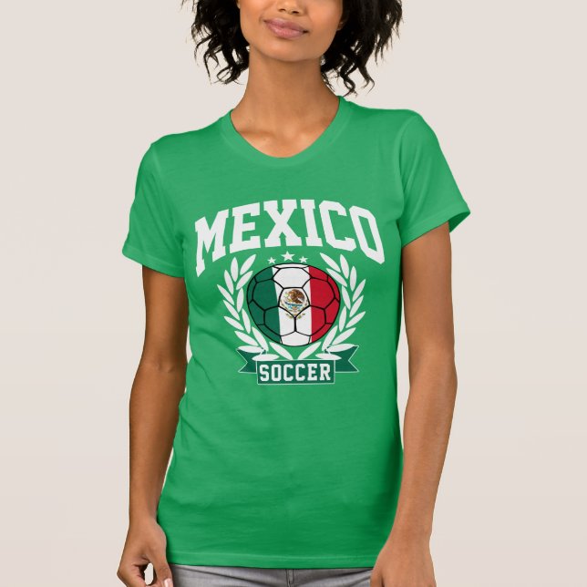 Camiseta Futebol do México (Frente)