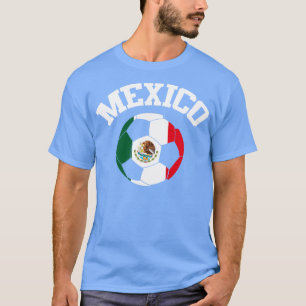 Camiseta Futebol do México Bandeira do México
