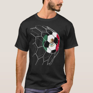 Camiseta Futebol do México - Bandeira do México