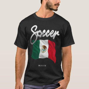Camiseta Futebol do México - Bandeira mexicana