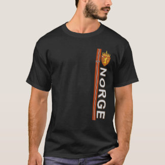 Camiseta Futebol do Orgulho da Bandeira da Noruega e camise