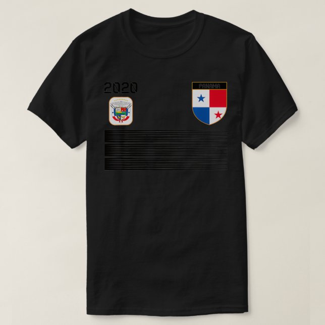 Camiseta Futebol do Panamá Jersey 2020 (Frente do Design)
