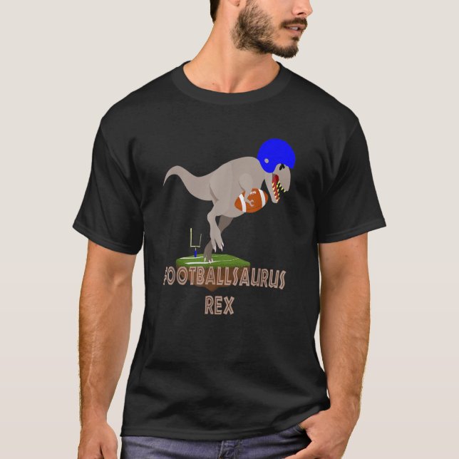 Camiseta Futebol do Surus Rex jogando T Rex (Frente)