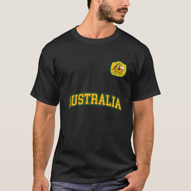Camiseta Futebol do time australiano de futebol americano B (Frente)