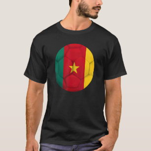 Camiseta Futebol dos Camarões - Bandeira dos Camarões