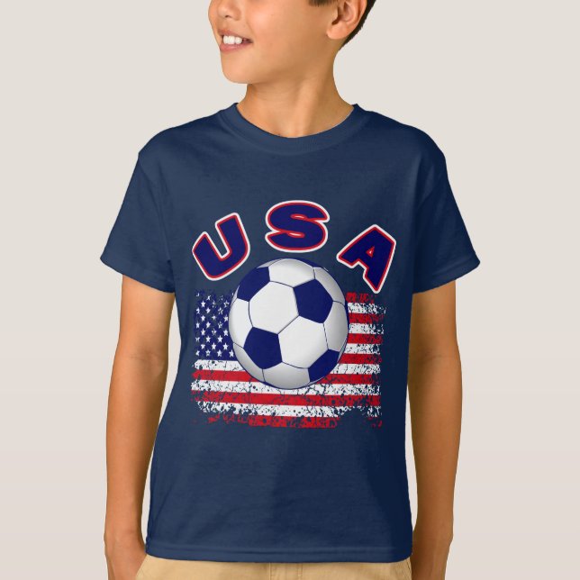 CAMISETA FUTEBOL DOS EUA (Frente)
