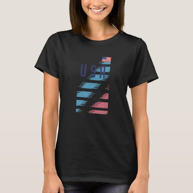Camiseta Futebol dos EUA 6 (Frente)