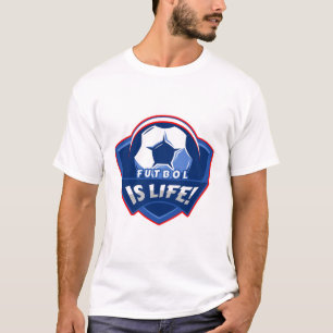 Camiseta Futebol é a vida!