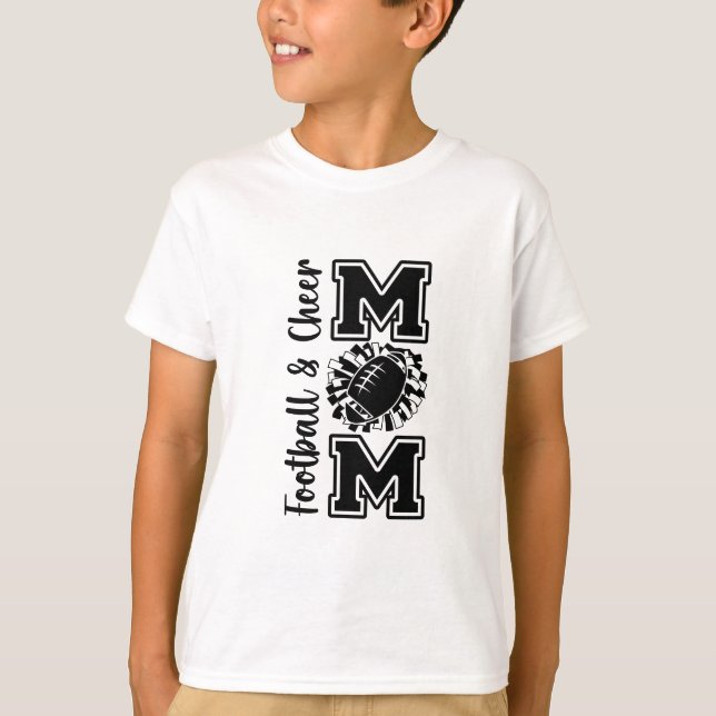 Camiseta Futebol e animação da mãe (Frente)