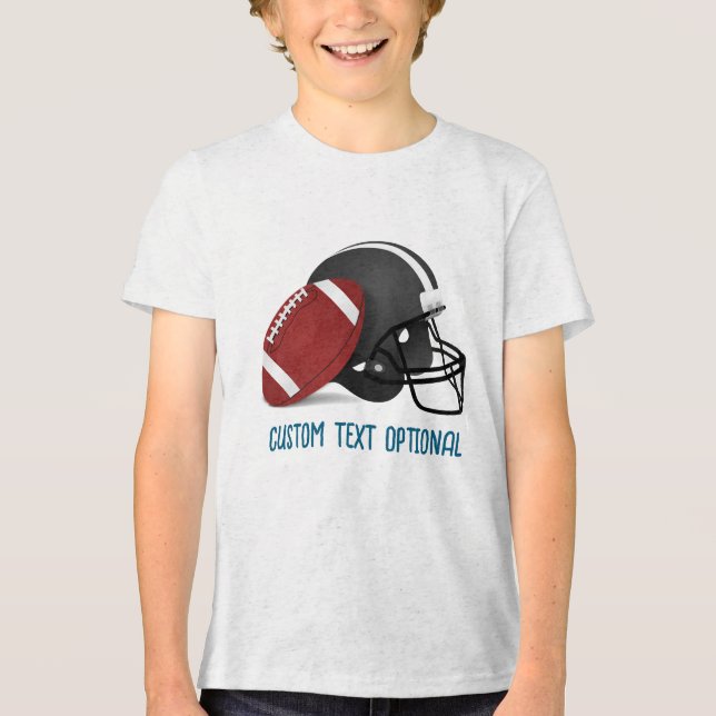 Camiseta Futebol e Capacete (Frente)