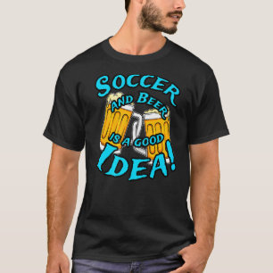 Camiseta Futebol E Cerveja É Uma Boa Ideia De Uma Coluna De