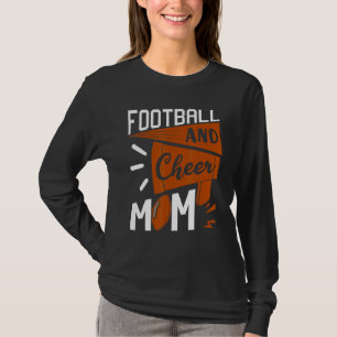 Camiseta Futebol e Dia de as mães de animação da mãe