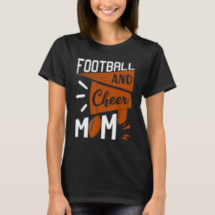 Camiseta Futebol e Dia de as mães de animação da mãe