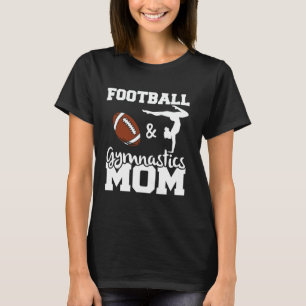 Camiseta Futebol e Ginástica Mãe Jogadora de Futebol Ginási