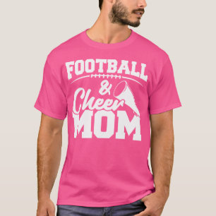 Camiseta Futebol E Mãe De Torcida Do Cheerleading Do Esport