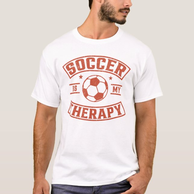 Camiseta Futebol é minha terapia (Frente)