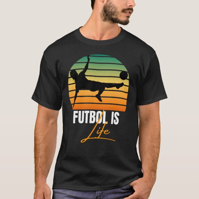 Camiseta Futebol é vida (Frente)