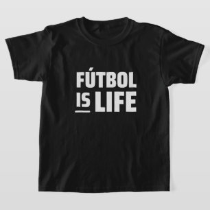 Camiseta futebol é vida, futebol, futebol americano
