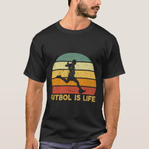 Camiseta Futebol É Vida Retro Vintage Futebol Jogador Fanta