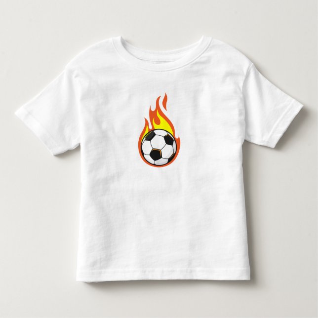 Camiseta Futebol em Chamas (Frente)