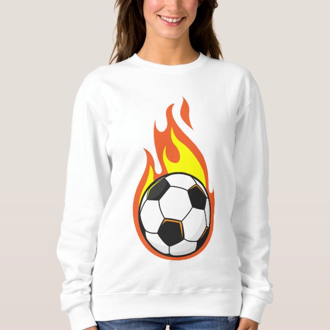 Camiseta Futebol em Fogo (Frente)