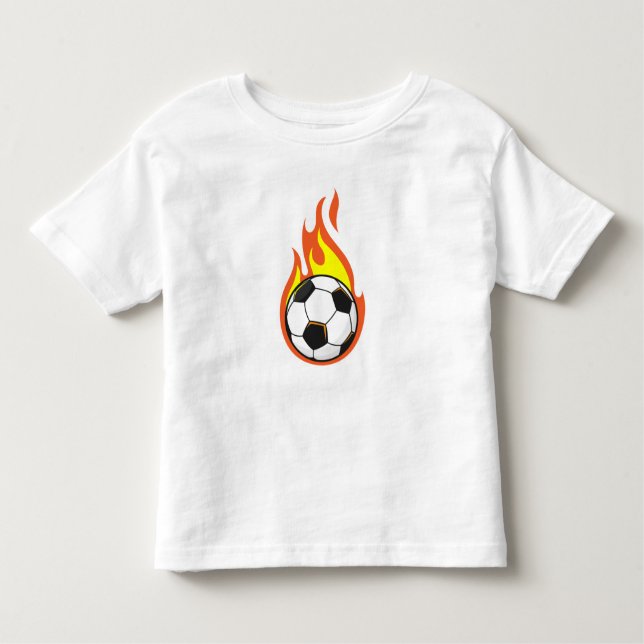 Camiseta Futebol em Fogo (Frente)