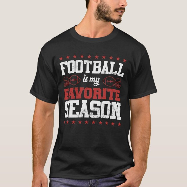 Camiseta Futebol Engraçado É Minha Época Favorita (Frente)