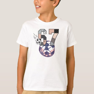 Camiseta Futebol Engraçado Seis Sete