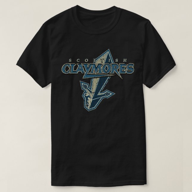 Camiseta Futebol escocês Claymores 1995 (Frente do Design)