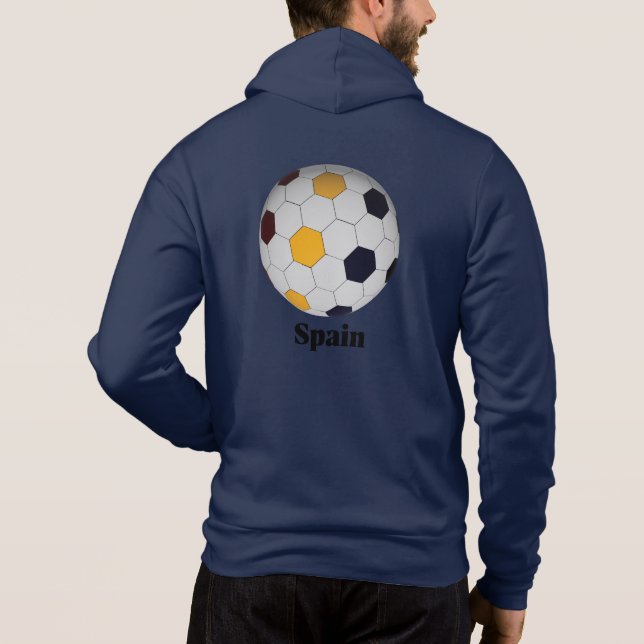 Camiseta Futebol Espanha (Verso)