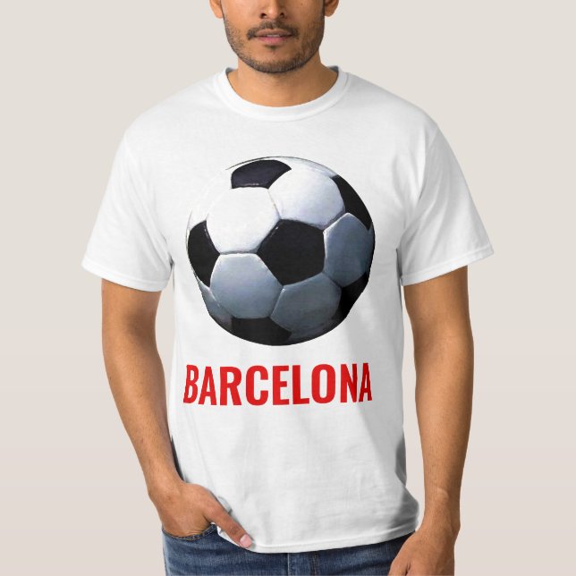 Camiseta Futebol Espanha de Barcelona (Frente)