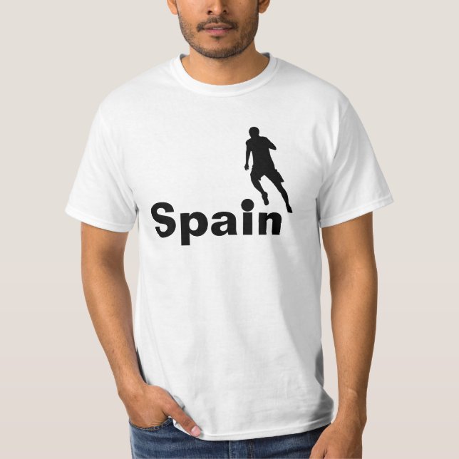 Camiseta Futebol espanhol personalizável (Frente)