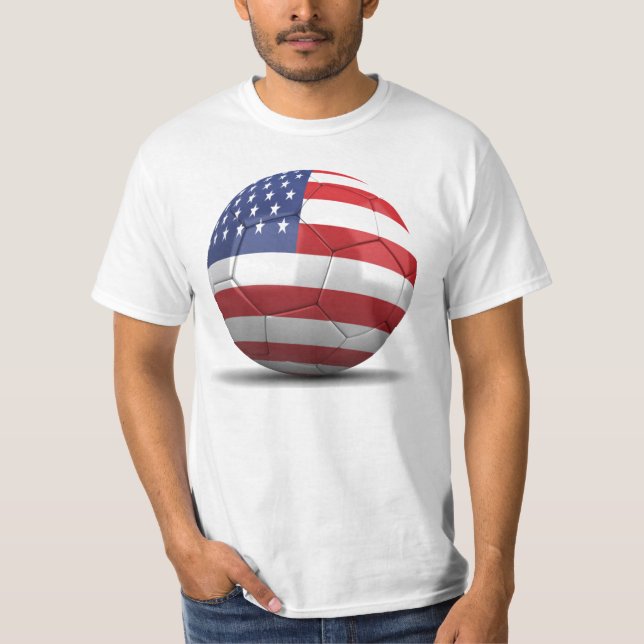 Camiseta Futebol EUA (Frente)