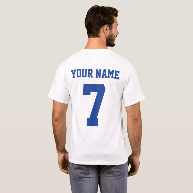 Camiseta Futebol EUA 2026 (Parte Traseira Completa)