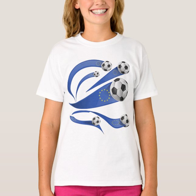 Camiseta Futebol Europeu (Frente)