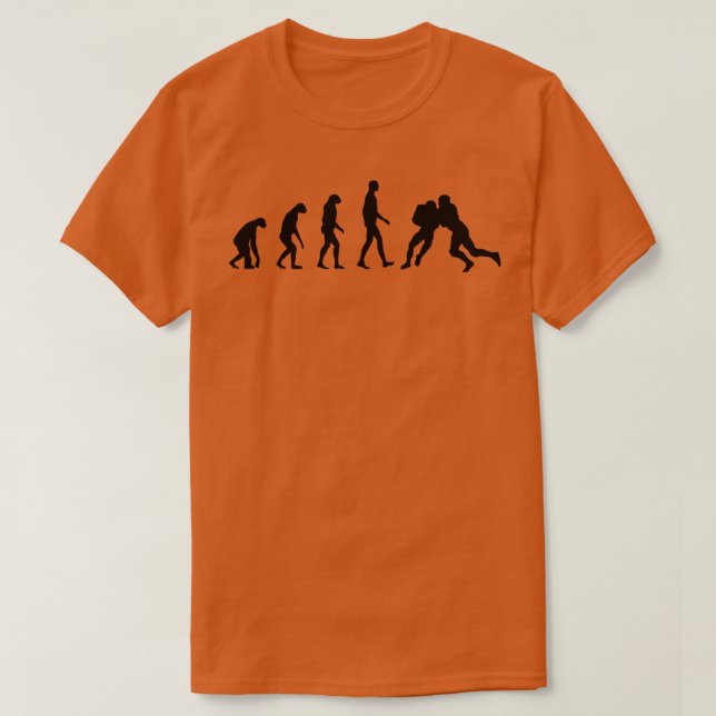 Camiseta Futebol evolutivo (Frente do Design)