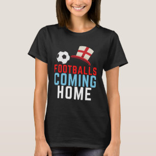 Camiseta Futebol Fã da Inglaterra - Futebol