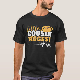 Camiseta Futebol Fan Cute e Rugby do Pequeno Primo Maior
